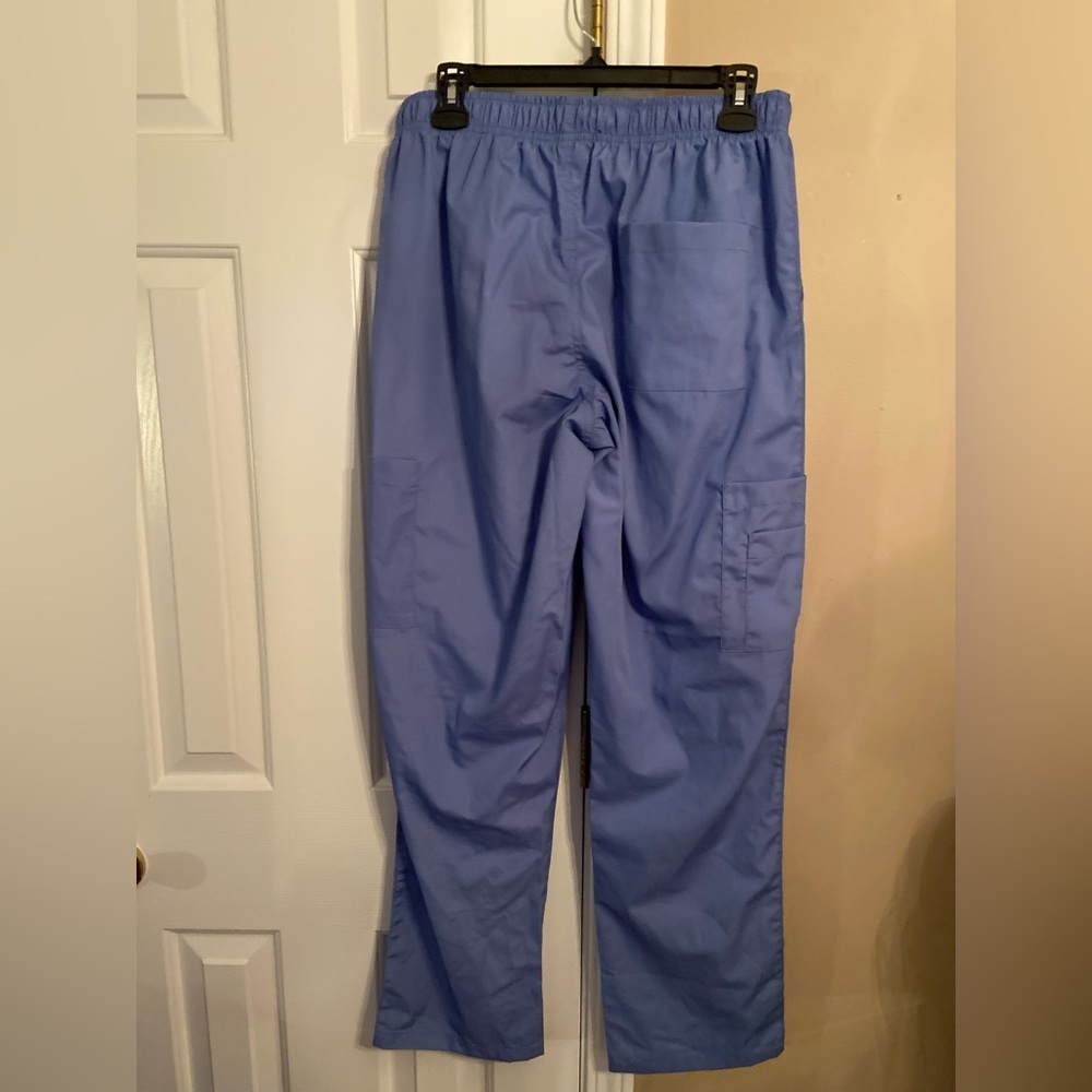 Dagacci Women’s Light Blue Scrub Pants Size Medium - Picture 2 of 6